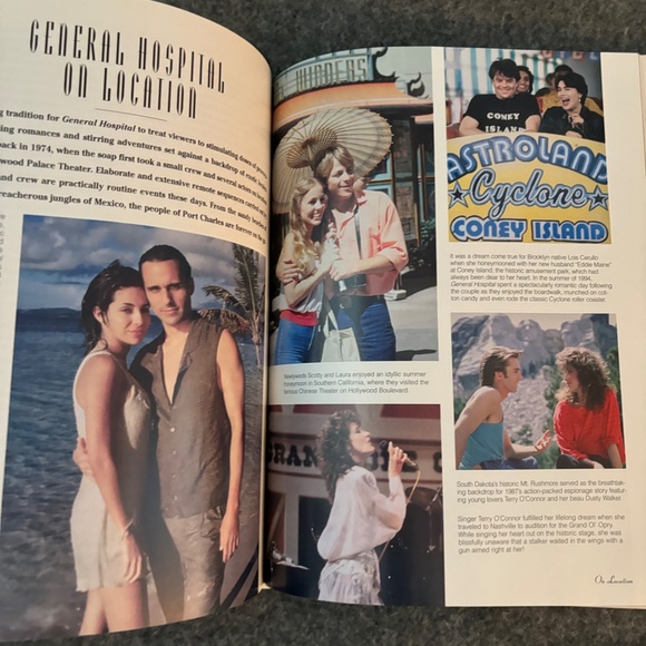 GENERAL HOSPITAL 1995 The Complete Scrapbook by Gary Warner Longmeadow Press - Picture 6 of 16